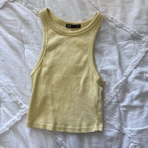 Zara Yellow Tank